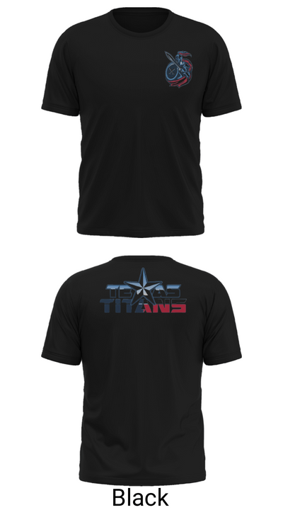 Texas Titans Youth Football 17189264 Old School Cotton Feel Shirt - 15