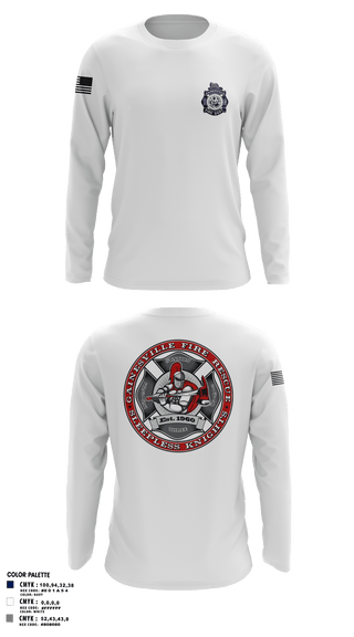Long Sleeve Performance Shirt, GFR Station 3, Fire Department, Teamtime, Team time, sublimation, custom sports apparel, team uniforms, spirit wear, spiritwear, sports uniforms, custom shirts, team store, custom team store, fundraiser sports, apparel fundraiser