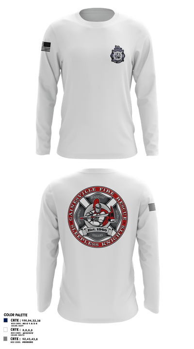 GFR Station 3 95444418 Long Sleeve Performance Shirt - 106