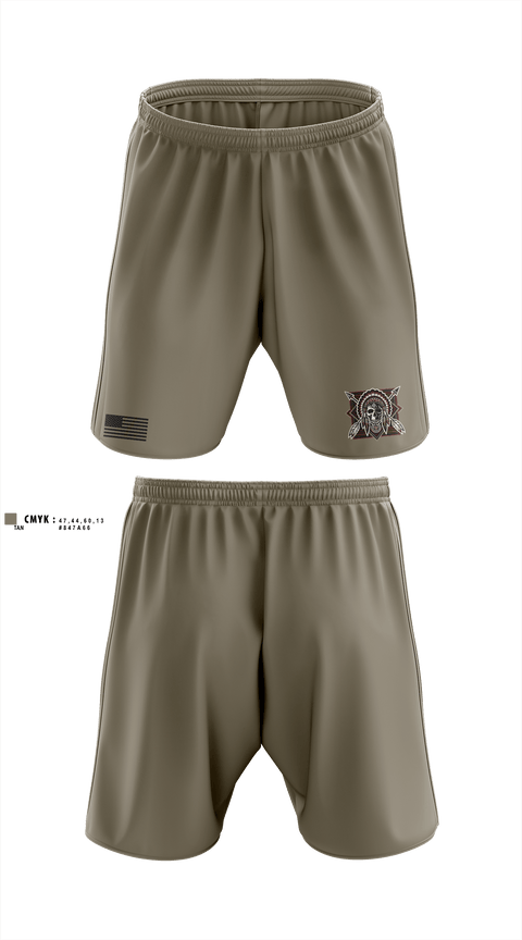 Athletic Shorts With Pockets, Comanche Squad, Army, Teamtime, Team time, sublimation, custom sports apparel, team uniforms, spirit wear, spiritwear, sports uniforms, custom shirts, team store, custom team store, fundraiser sports, apparel fundraiser