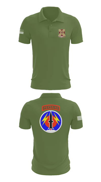 4/9 Field Artillery 56 Command (Pershing) 34975025 Short Sleeve Performance Polo - 47