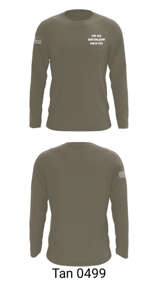 Long Sleeve Performance Shirt, 2D AA BATTALION H&S CO, Marines, Teamtime, Team time, sublimation, custom sports apparel, team uniforms, spirit wear, spiritwear, sports uniforms, custom shirts, team store, custom team store, fundraiser sports, apparel fundraiser