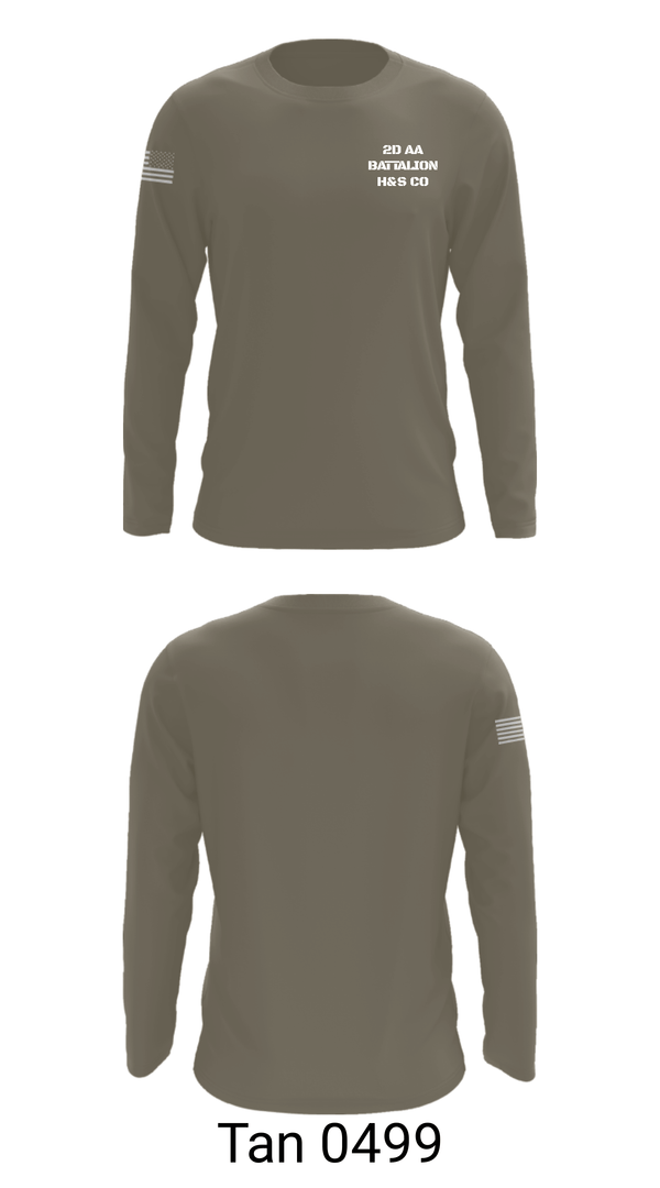 Long Sleeve Performance Shirt, 2D AA BATTALION H&S CO, Marines, Teamtime, Team time, sublimation, custom sports apparel, team uniforms, spirit wear, spiritwear, sports uniforms, custom shirts, team store, custom team store, fundraiser sports, apparel fundraiser