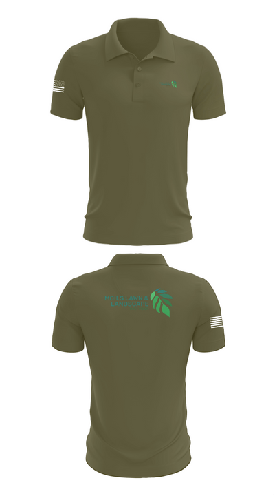 Moils Lawn and landscape 2540388 Short Sleeve Performance Polo - 9