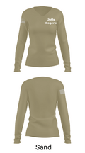 Jolly Rogers 59325184 Women's Long Sleeve V-neck Shirt - 65