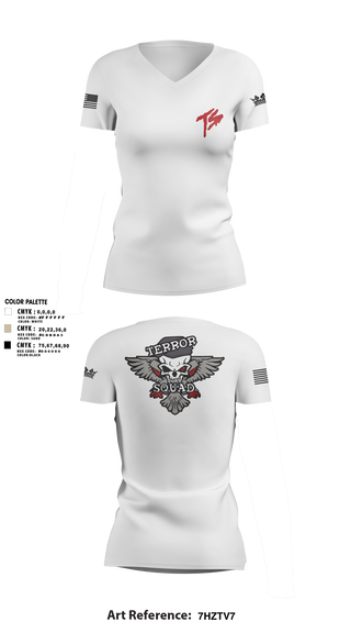 Womens Short Sleeve Vneck Shirt, Terro Squad, Army, Teamtime, Team time, sublimation, custom sports apparel, team uniforms, spirit wear, spiritwear, sports uniforms, custom shirts, team store, custom team store, fundraiser sports, apparel fundraiser
