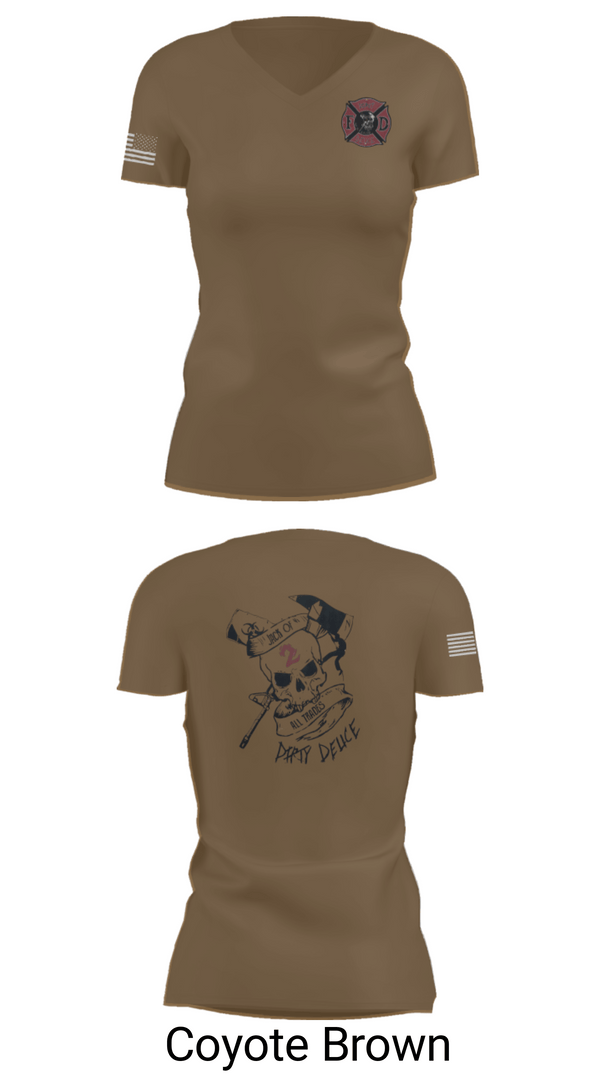 Women's Short Sleeve Vneck Shirt, 386th ECES/CEF, Fire Department, Teamtime, Team time, sublimation, custom sports apparel, team uniforms, spirit wear, spiritwear, sports uniforms, custom shirts, team store, custom team store, fundraiser sports, apparel fundraiser