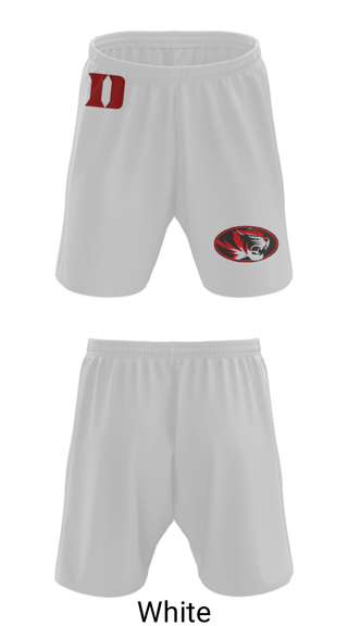 Athletic Shorts With Pockets, Duke High School Golf, Golf, Teamtime, Team time, sublimation, custom sports apparel, team uniforms, spirit wear, spiritwear, sports uniforms, custom shirts, team store, custom team store, fundraiser sports, apparel fundraiser