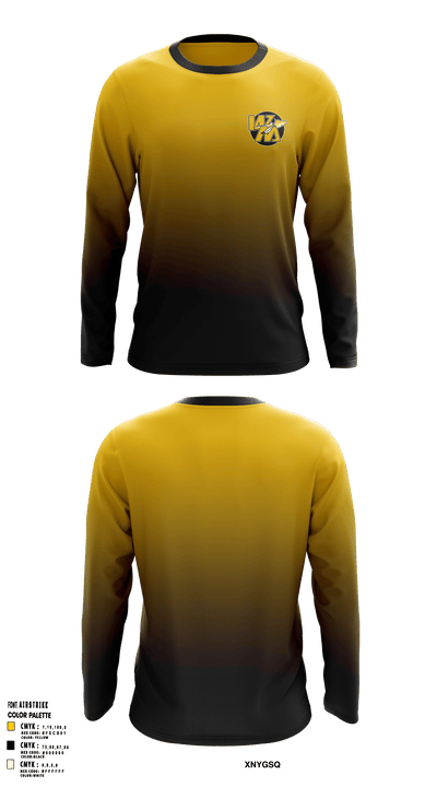 Watkins Memorial High School Golf 65050201 Long Sleeve Performance Shirt - 9