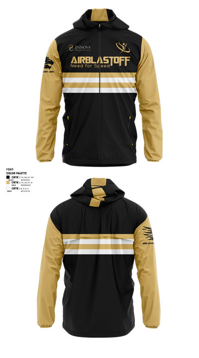 Airblastoff Lions 14236654 Windbreaker - 1