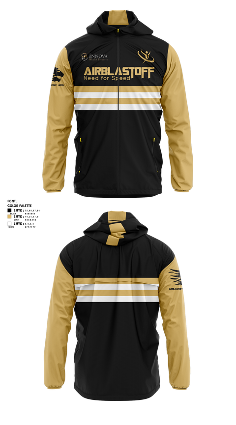 Windbreaker, Airblastoff Lions, Track & Field, Teamtime, Team time, sublimation, custom sports apparel, team uniforms, spirit wear, spiritwear, sports uniforms, custom shirts, team store, custom team store, fundraiser sports, apparel fundraiser