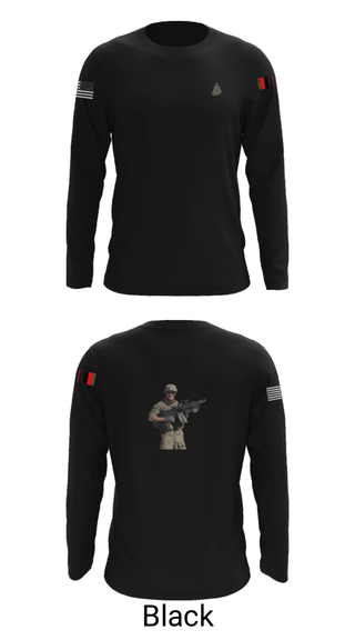 Long Sleeve Performance Shirt, MS ADT SECFOR, Army, Teamtime, Team time, sublimation, custom sports apparel, team uniforms, spirit wear, spiritwear, sports uniforms, custom shirts, team store, custom team store, fundraiser sports, apparel fundraiser