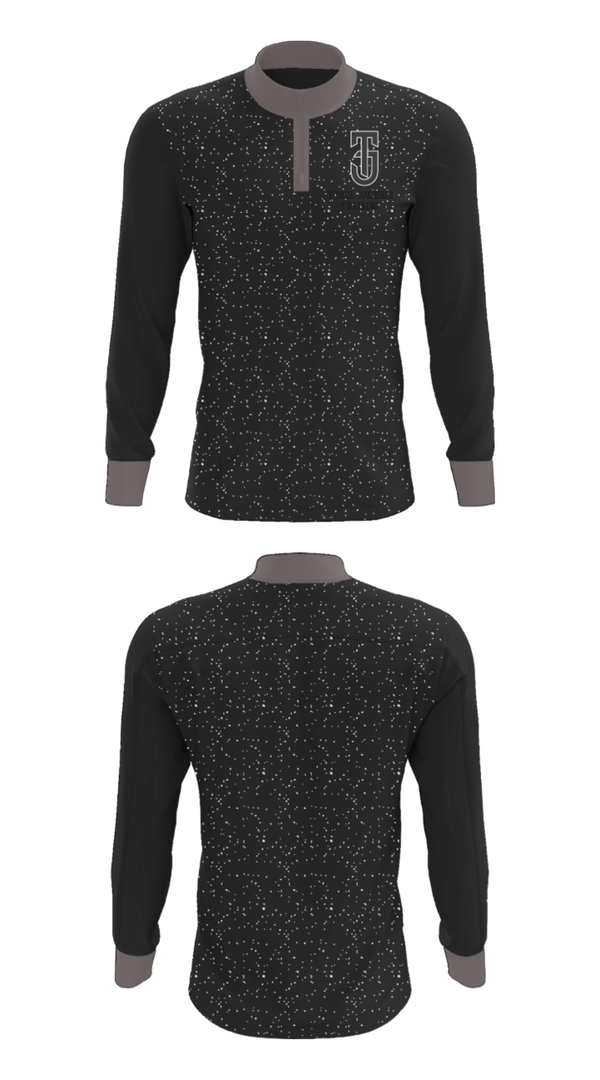 Quarter Zip Jacket, Tyrel Jackson Training, Men's Basketball, Teamtime, Team time, sublimation, custom sports apparel, team uniforms, spirit wear, spiritwear, sports uniforms, custom shirts, team store, custom team store, fundraiser sports, apparel fundraiser
