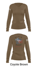 465 EVCC 45637531 Women's Long Sleeve V-neck Shirt - 17