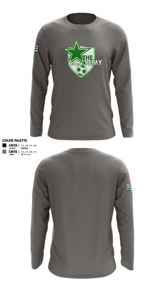 Long Sleeve Performance Shirt, Lil' Shooters Starter Soccer, Men's Soccer, Teamtime, Team time, sublimation, custom sports apparel, team uniforms, spirit wear, spiritwear, sports uniforms, custom shirts, team store, custom team store, fundraiser sports, apparel fundraiser
