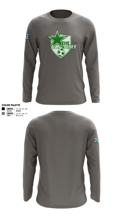 Northstars Soccer Club Long Sleeve Performance Shirt 2