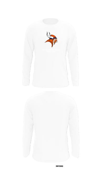 North Pontotoc Middle School Golf 53809374 Long Sleeve Performance Shirt - 8