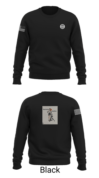 Crew Neck Sweatshirt, a-co 2-2in 3/10, Army, Teamtime, Team time, sublimation, custom sports apparel, team uniforms, spirit wear, spiritwear, sports uniforms, custom shirts, team store, custom team store, fundraiser sports, apparel fundraiser