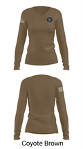 CCPD PBA 68821027 Women's Long Sleeve V-neck Shirt - 16