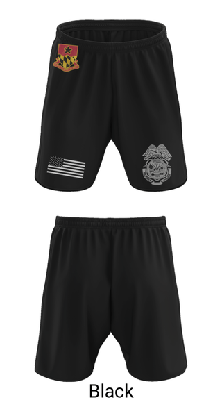 Athletic Shorts With Pockets, 2nd MTB/70th RTI, Army, Teamtime, Team time, sublimation, custom sports apparel, team uniforms, spirit wear, spiritwear, sports uniforms, custom shirts, team store, custom team store, fundraiser sports, apparel fundraiser