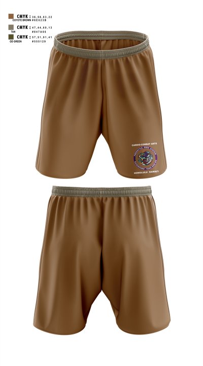Honolulu Bohemian 96104358 Athletic Shorts With Pockets - 1