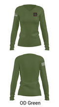 24-922 62354355 Women's Long Sleeve V-neck Shirt - 57