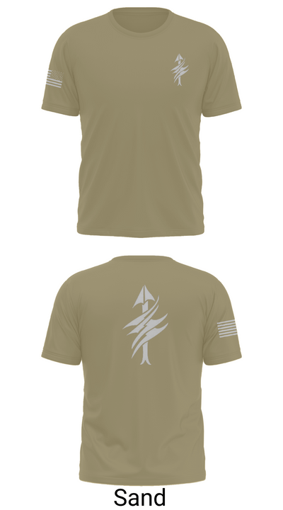 3rd Battalion 2nd Marines Scout Sniper Platoon 1879947 Short Sleeve Performance Shirt - 96