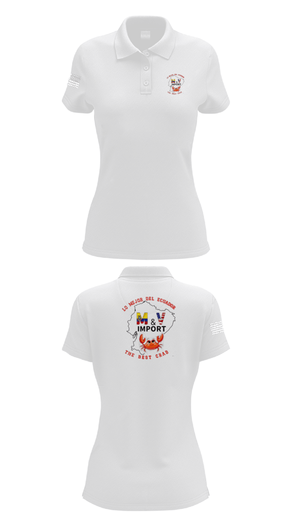 Womens Short Sleeve Performance Polo, M & V import LLC, , Teamtime, Team time, sublimation, custom sports apparel, team uniforms, spirit wear, spiritwear, sports uniforms, custom shirts, team store, custom team store, fundraiser sports, apparel fundraiser