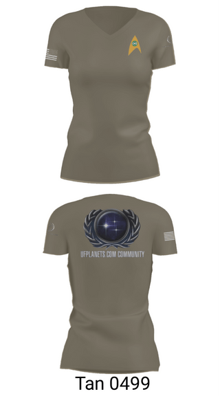 Womens Short Sleeve Vneck Shirt, UFP, Air Force, Teamtime, Team time, sublimation, custom sports apparel, team uniforms, spirit wear, spiritwear, sports uniforms, custom shirts, team store, custom team store, fundraiser sports, apparel fundraiser