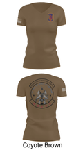 1-169th E Company 39061427 Women's Short Sleeve V-neck Shirt - 8