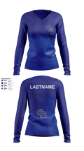 Coal Ridge HS 64723735 Women's Long Sleeve V-neck Shirt - 3