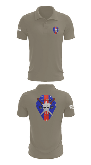 Short Sleeve Performance Polo, OST COLUMBUS, OH, Marines, Teamtime, Team time, sublimation, custom sports apparel, team uniforms, spirit wear, spiritwear, sports uniforms, custom shirts, team store, custom team store, fundraiser sports, apparel fundraiser