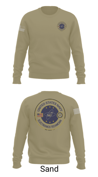 Crew Neck Sweatshirt, USS AMERICA LHA6, Navy, Teamtime, Team time, sublimation, custom sports apparel, team uniforms, spirit wear, spiritwear, sports uniforms, custom shirts, team store, custom team store, fundraiser sports, apparel fundraiser