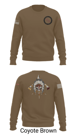 Crew Neck Sweatshirt, Seminole Battalion, Army, Teamtime, Team time, sublimation, custom sports apparel, team uniforms, spirit wear, spiritwear, sports uniforms, custom shirts, team store, custom team store, fundraiser sports, apparel fundraiser