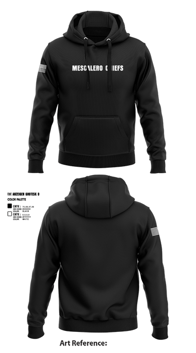 Mescalero chiefs 4898423 Hoodie - 3