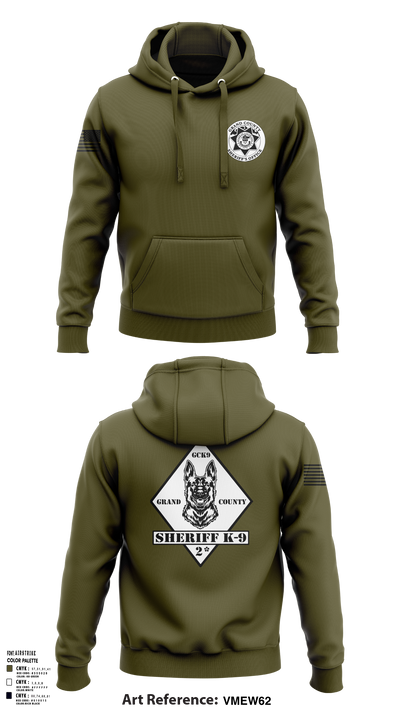 GCSO K9 19813935 Hoodie - 101