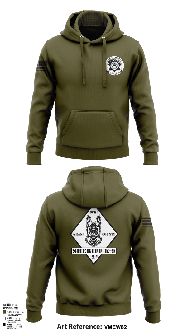 Hoodie, GCSO K9, , Teamtime, Team time, sublimation, custom sports apparel, team uniforms, spirit wear, spiritwear, sports uniforms, custom shirts, team store, custom team store, fundraiser sports, apparel fundraiser