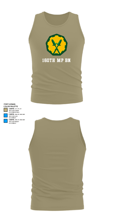 160th mp bn 37897815 Tank Top - 99