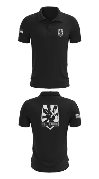 Short Sleeve Performance Polo, Dead Rabbits, , Teamtime, Team time, sublimation, custom sports apparel, team uniforms, spirit wear, spiritwear, sports uniforms, custom shirts, team store, custom team store, fundraiser sports, apparel fundraiser