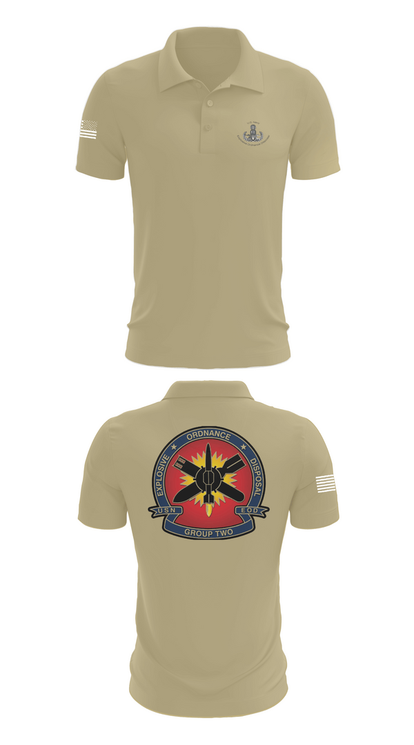 Short Sleeve Performance Polo, EODMU 2, , Teamtime, Team time, sublimation, custom sports apparel, team uniforms, spirit wear, spiritwear, sports uniforms, custom shirts, team store, custom team store, fundraiser sports, apparel fundraiser