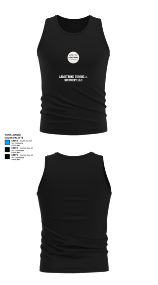 Tank Top, Armstrong Towing & Recovery LLC, , Teamtime, Team time, sublimation, custom sports apparel, team uniforms, spirit wear, spiritwear, sports uniforms, custom shirts, team store, custom team store, fundraiser sports, apparel fundraiser