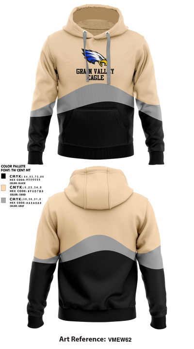 Grain valley eagle 49798291 Hoodie - 1