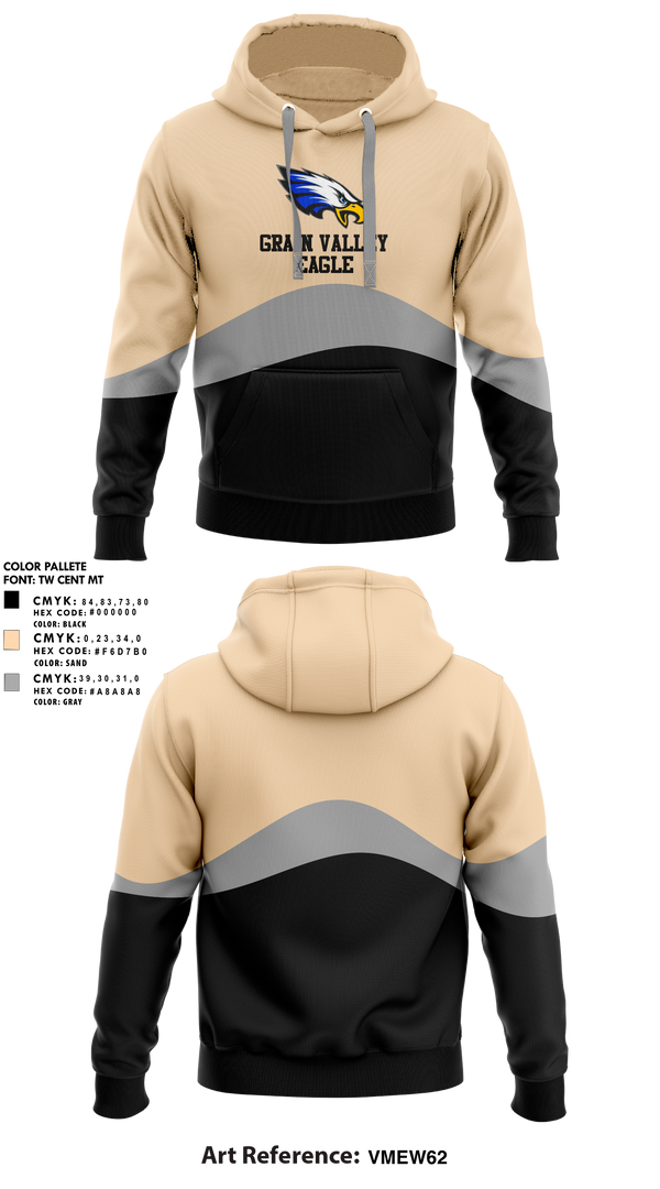 Hoodie, Grain valley eagle, Track & Field, Teamtime, Team time, sublimation, custom sports apparel, team uniforms, spirit wear, spiritwear, sports uniforms, custom shirts, team store, custom team store, fundraiser sports, apparel fundraiser