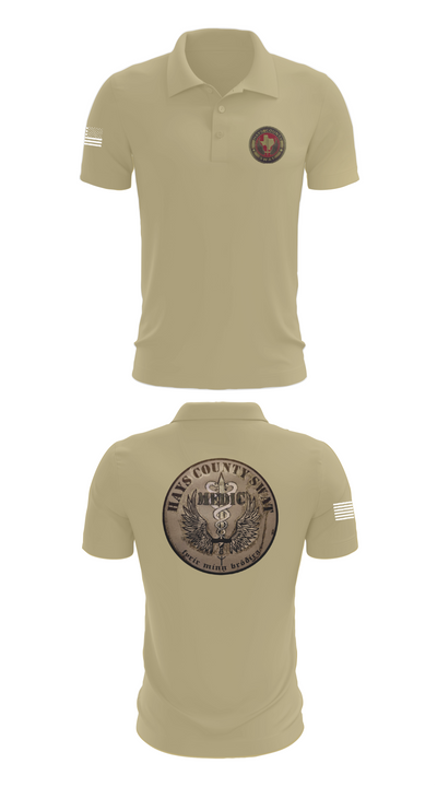 Hays County SWAT 65771365 Short Sleeve Performance Polo - 83