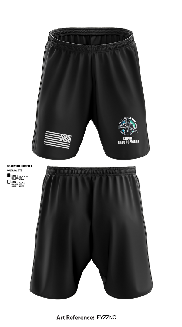 Athletic Shorts With Pockets, KINGHT ENFORCEMENT, , Teamtime, Team time, sublimation, custom sports apparel, team uniforms, spirit wear, spiritwear, sports uniforms, custom shirts, team store, custom team store, fundraiser sports, apparel fundraiser