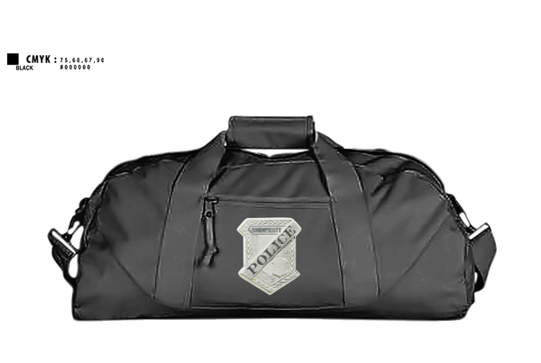 Duffle Bag, Swampscott Police, Police, Teamtime, Team time, sublimation, custom sports apparel, team uniforms, spirit wear, spiritwear, sports uniforms, custom shirts, team store, custom team store, fundraiser sports, apparel fundraiser