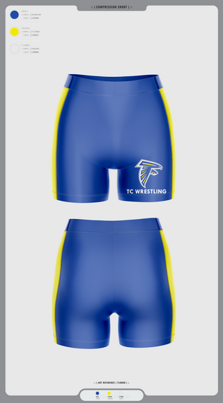 Mens Compression Shorts, Todd County High School Wrestling, Wrestling, Teamtime, Team time, sublimation, custom sports apparel, team uniforms, spirit wear, spiritwear, sports uniforms, custom shirts, team store, custom team store, fundraiser sports, apparel fundraiser