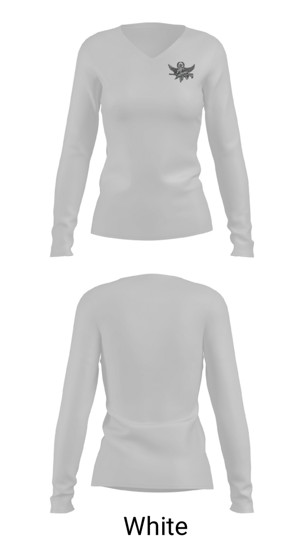 Women's Long Sleeve Vneck Shirt, Joliet Police Special Operations Squad, Police, Teamtime, Team time, sublimation, custom sports apparel, team uniforms, spirit wear, spiritwear, sports uniforms, custom shirts, team store, custom team store, fundraiser sports, apparel fundraiser