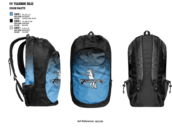 Gear Bag, Lake Region High School Cross Country, Cross Country, Teamtime, Team time, sublimation, custom sports apparel, team uniforms, spirit wear, spiritwear, sports uniforms, custom shirts, team store, custom team store, fundraiser sports, apparel fundraiser