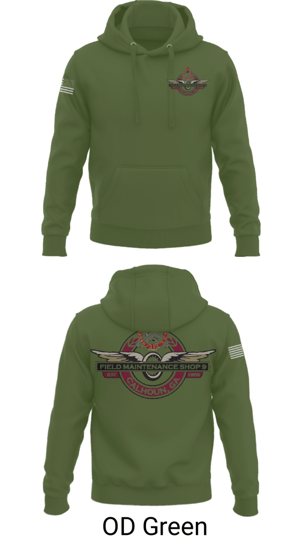 Hoodie, FMS Calhoun, National Guard, Teamtime, Team time, sublimation, custom sports apparel, team uniforms, spirit wear, spiritwear, sports uniforms, custom shirts, team store, custom team store, fundraiser sports, apparel fundraiser